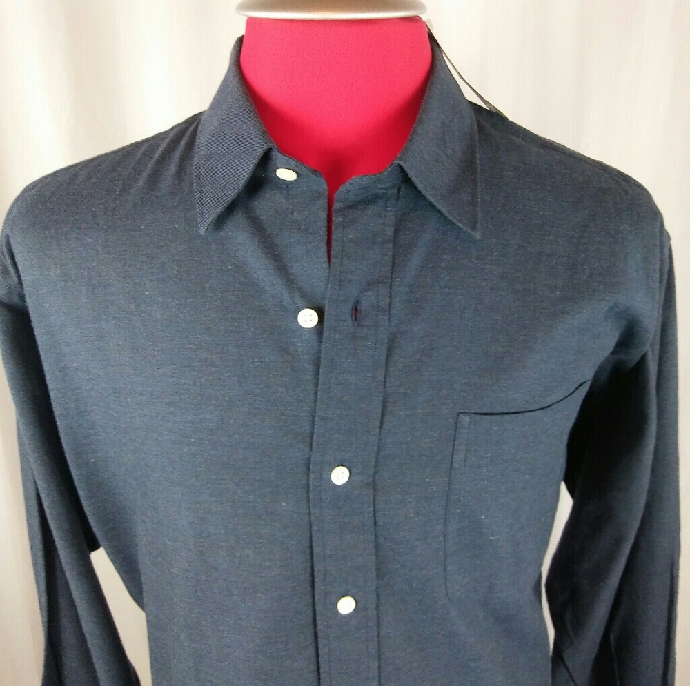 Daniel Cremieux Classic shirt Large Navy Heather